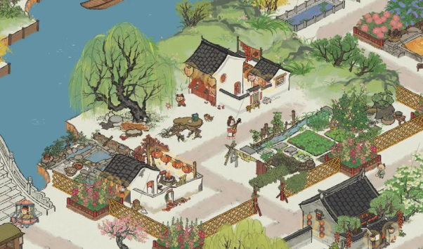 江南百景圖桃花塢寶箱鑰匙位置
