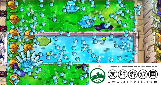 植物大戰僵尸雜交版泳池防守第五關怎么過
