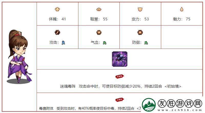 我要當掌門紫蓮角色圖鑒介紹