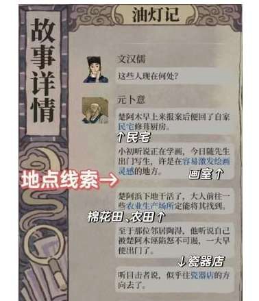 《江南百景圖》油燈記答案是什么