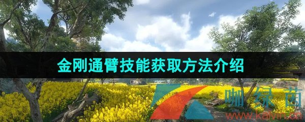 逆水寒手游金剛通臂技能怎么獲得-金剛通臂技能獲取方法介紹